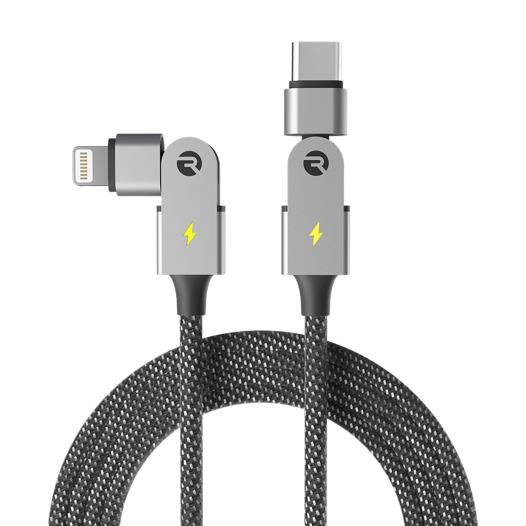 Lightning: para iPhone 13/14 y anteriores / 3 metros / Negro