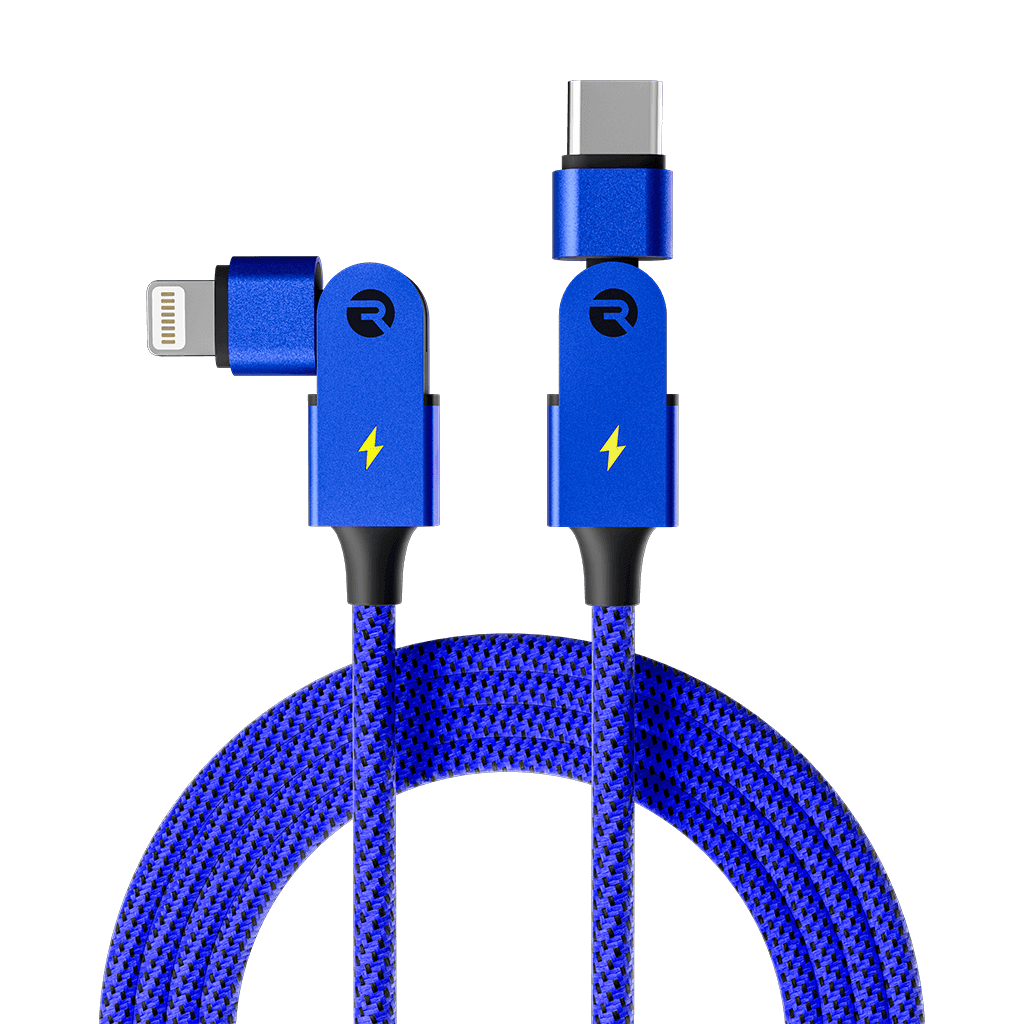 Lightning: para iPhone 13/14 y anteriores / 3ft / Azul