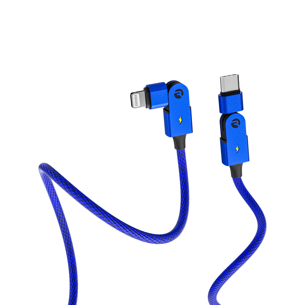Lightning: para iPhone 13/14 y anteriores / 3ft / Azul