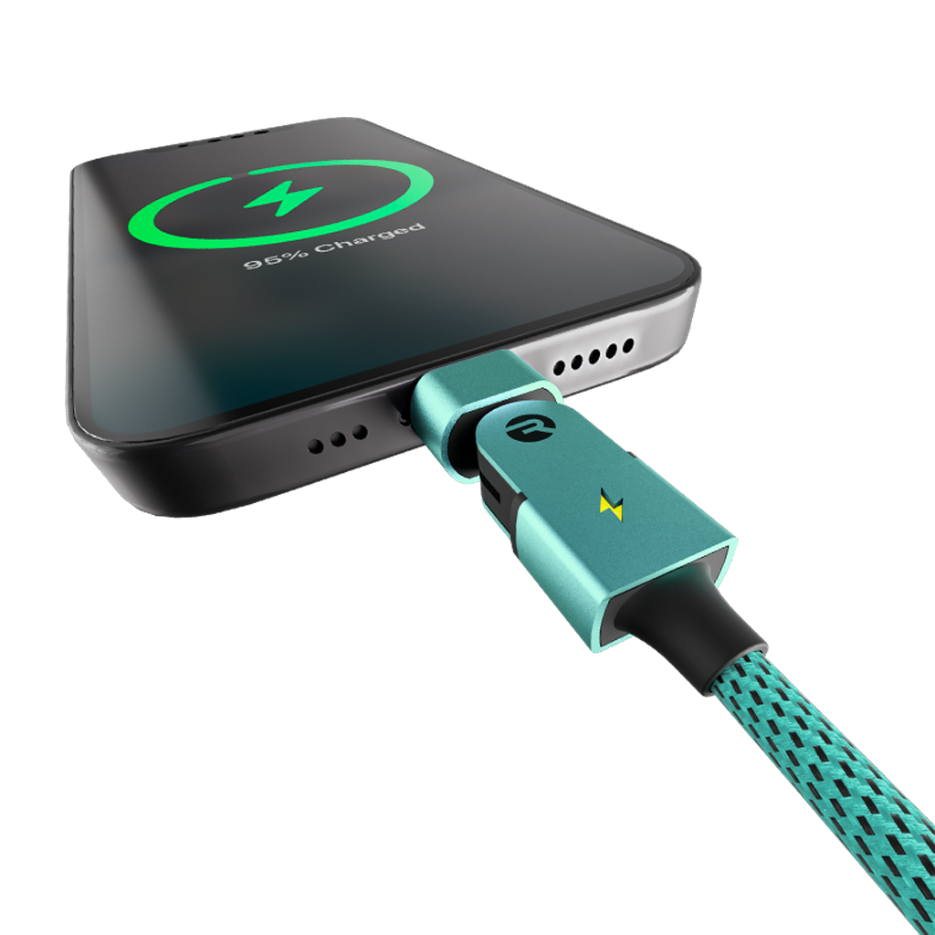 Lightning: para iPhone 13/14 y anteriores / 1,80 m / Menta