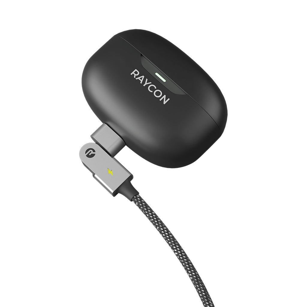 Tipo C: para Android & iPhone 15+ / 6ft / Negro