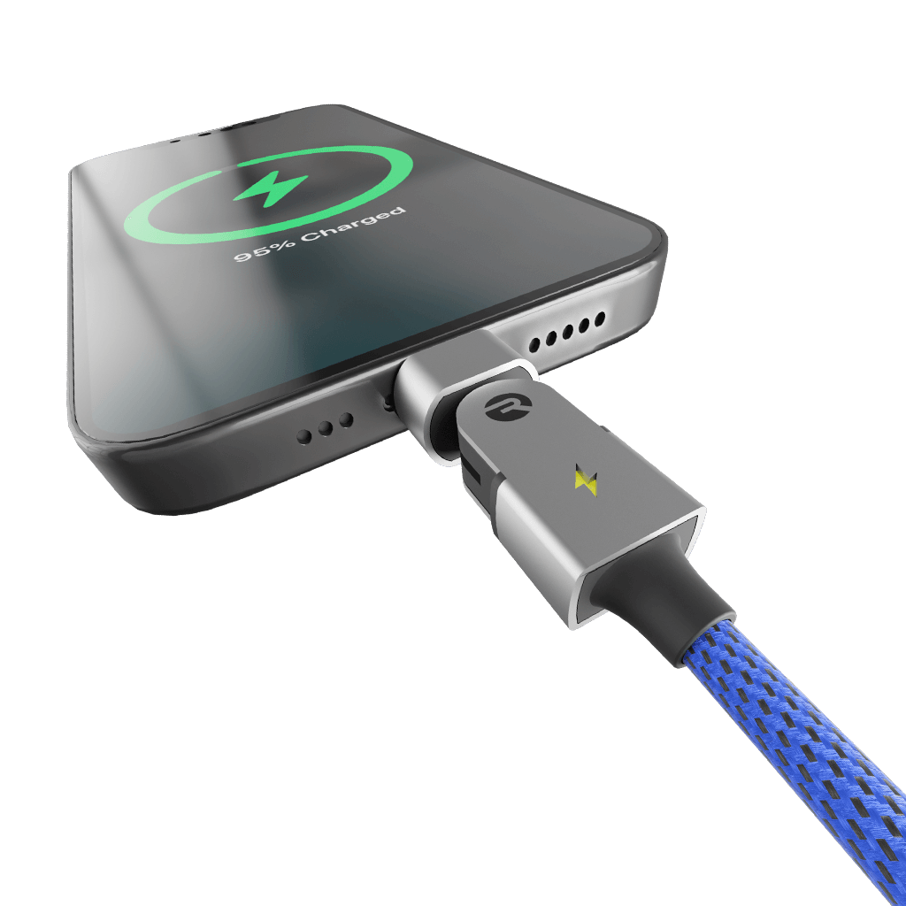 Type C: voor Android & iPhone 15+ / 6ft / Blauw