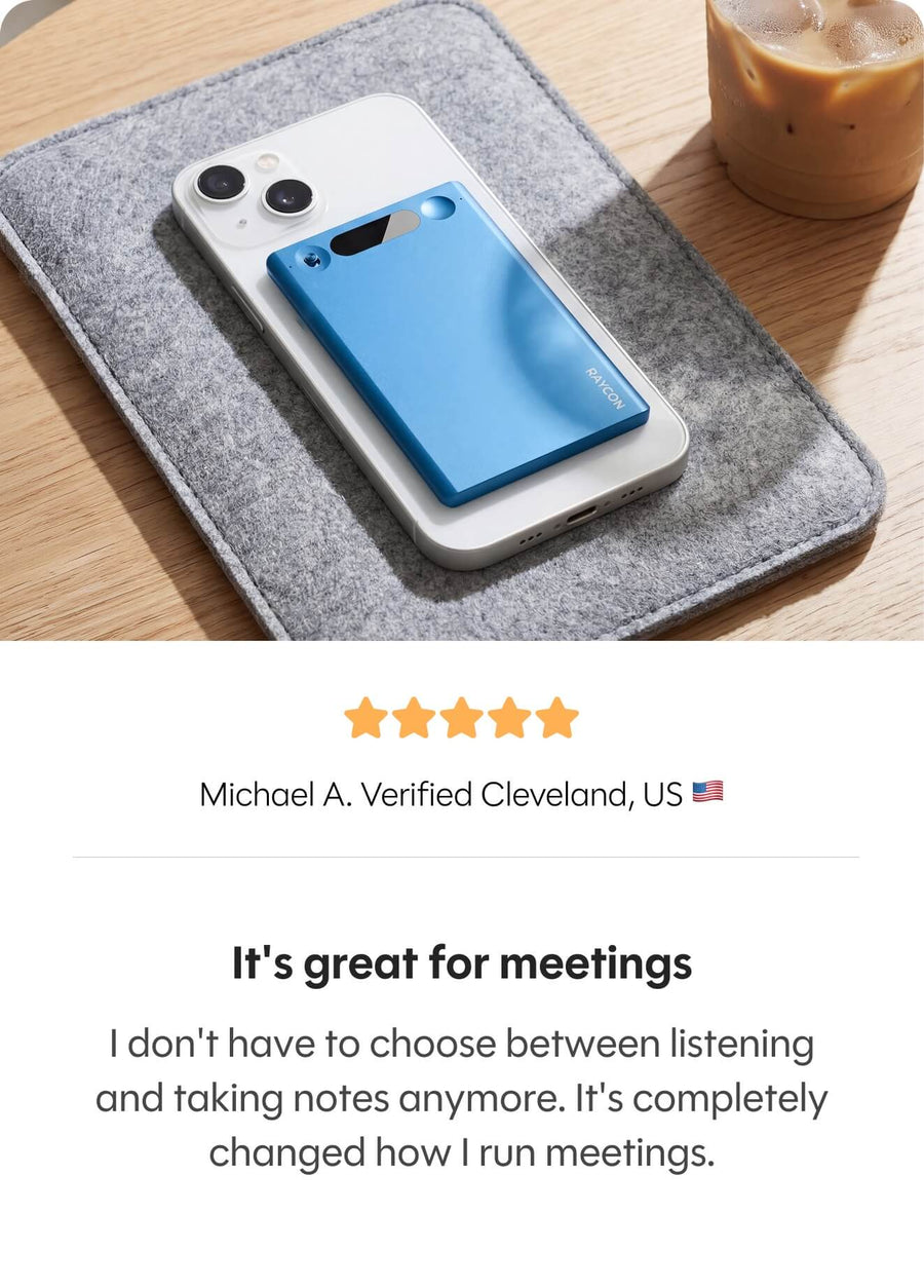 Raycon AI Notetaker customer review