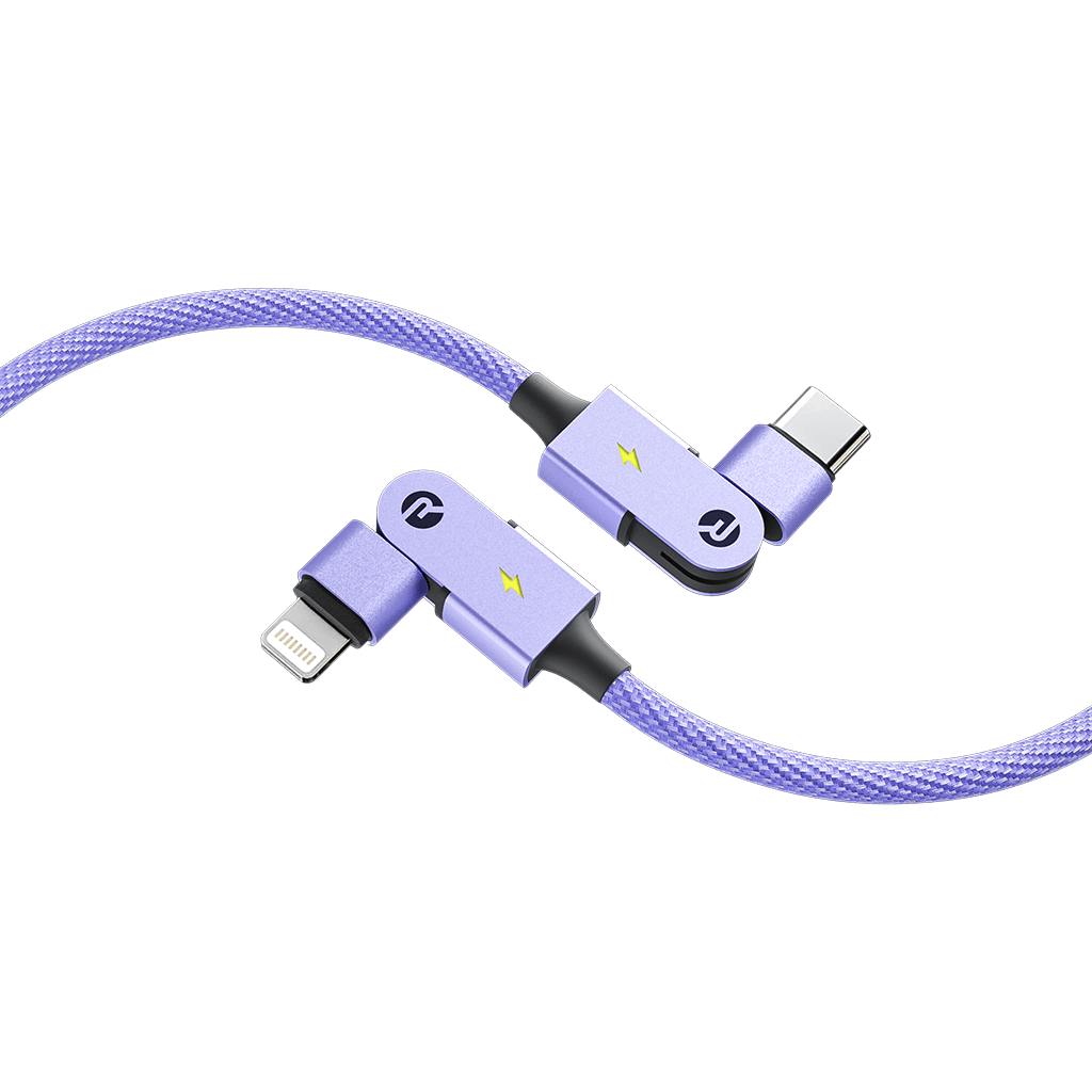 Lightning: for iPhone 13/14 and older / 3ft / Purple