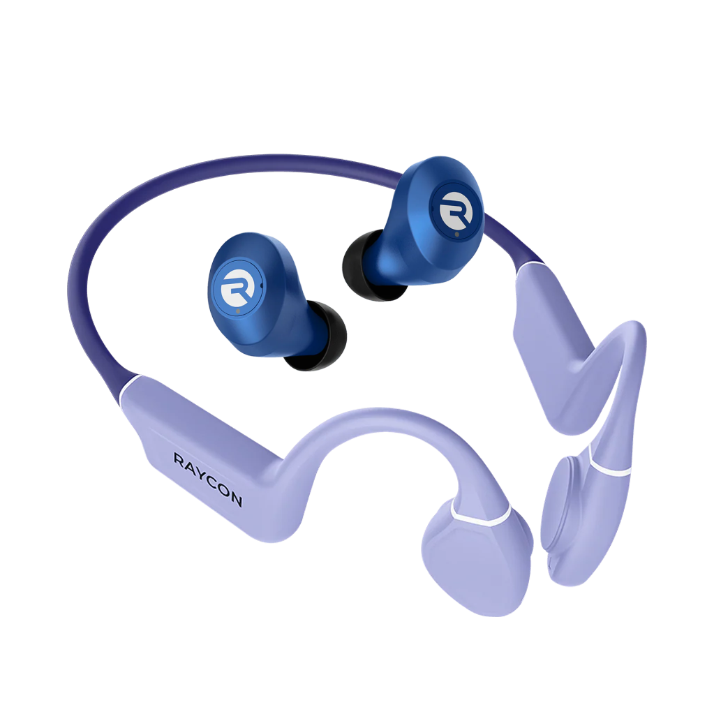 Electric Blue / Blush Violet