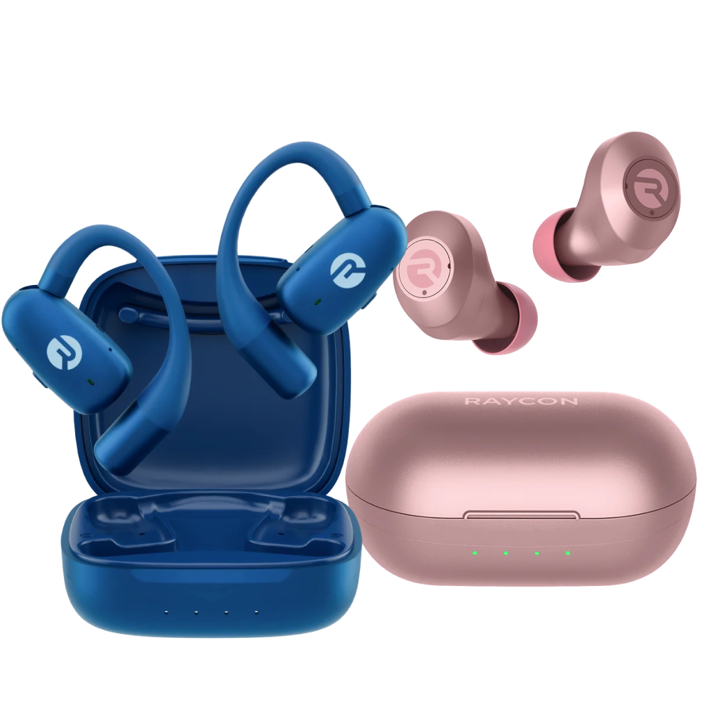 Rose Gold / Blue