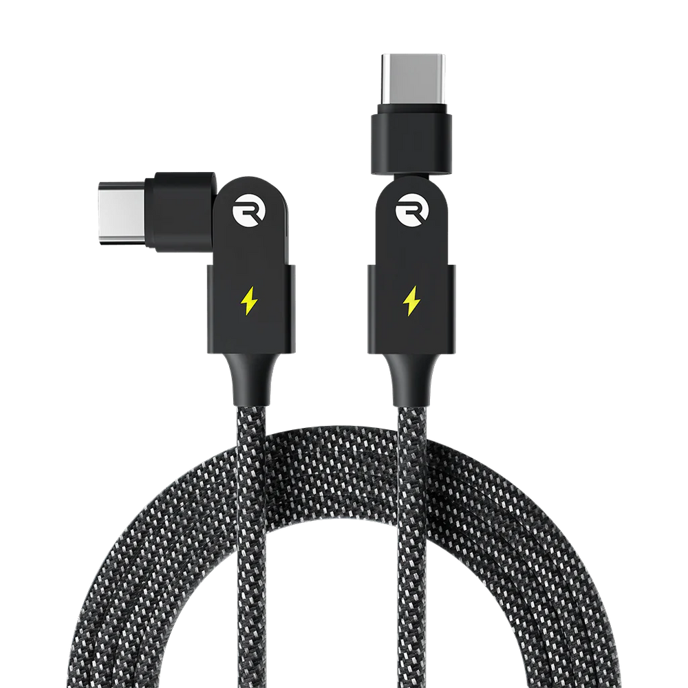 Type C: for Android & iPhone 15+ / Black