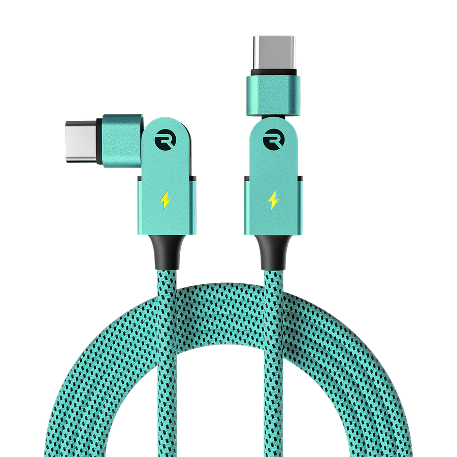 Type C: for Android & iPhone 15+ / 10ft / Mint