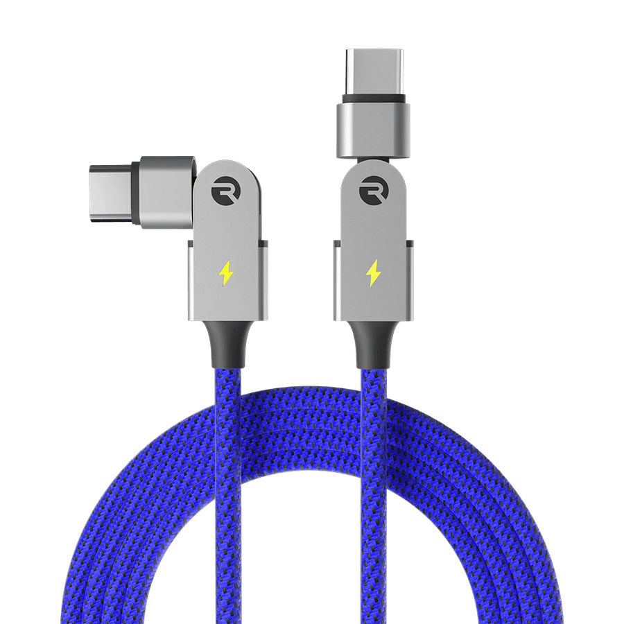 Type C: for Android & iPhone 15+ / 10ft / Blue